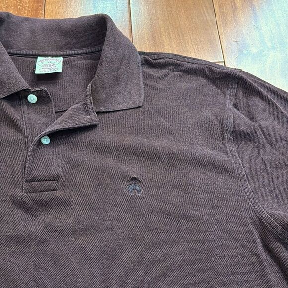 Brooks Brothers Men’s Original Fit Supima Cotton Long Sleeve Polo Shirt Size XL - Picture 3 of 8